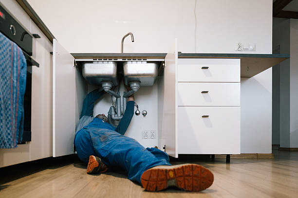 Professional Drain Cleaning technician working in Natural Bridge, VA